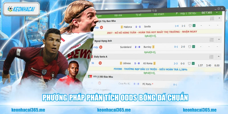 Phương pháp phân tích odds bóng đá chuẩn